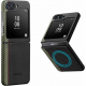 PITAKA Case for Samsung Galaxy Z Flip 5 / Carbon Fiber / Slim and Lightweight / Black Overture