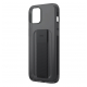 UNIQ Heldro Mount Case for iPhone 14 / Built in Strap & Magnet / Smoke Clear 