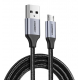 UGreen USB to Micro USB Cable / Black / 2 meter