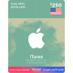 iTunes US / 250 USD / Digital Card