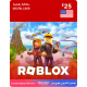 Roblox 25 USD Digital Card