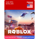 بطاقة Roblox بقيمة 100 دولار / بطاقة رقمية