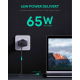 Aukey Omnia PA-B4 Dual Port 65W Wall Charger / With PD & GanPower