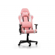 DXRacer Prince Series P132 Gaming Chair / Pink & White