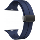 974Bands Sport Silicon Band with Magnetic Buckle / Size 44 / 45 / 49 / Dark Blue