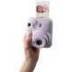 كاميرا Fujifilm instaX ميني 12 الفورية / كاميرا و طابعة / مع 10 حبات ورق / بنفسجي
