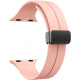 974Bands Sport Silicon Band with Magnetic Buckle / Size 44 / 45 / 49 / Pink