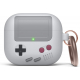Elago AW5 GameBoy Case for Apple AirPods 3 / Built-in Hanger / Wireless Charging / Light Gray
