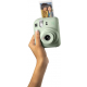 Fujifilm instax Mini 12 Instant Camera / Camera + Printer / 10 sheets of paper / Green 