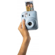 كاميرا Fujifilm instaX ميني 12 الفورية / كاميرا و طابعة / مع 10 حبات ورق / ازرق