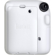 كاميرا Fujifilm instaX ميني 12 الفورية / كاميرا و طابعة / مع 10 حبات ورق / ابيض