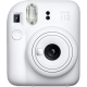 Fujifilm instax Mini 12 Instant Camera / Camera + Printer / 10 sheets of paper / White