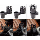 Car Cup Holder / Holds 2 Cups Simultaneously / Adjustable Handle Size