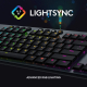 Logitech G815 RGB Mechanical Gaming Keyboard / Clicky
