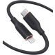Anker PowerLine 3 Flow Cable / MFi USB-C to Lightning / 1.8 m / Black