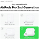 Elago Ice Cream Case for Apple AirPods Pro 2 / Built-in Hanger / Wireless Charging / Chocolate