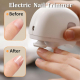 Electric Battery-Powered Nail Trimming & Polishing Device / Easy to Use