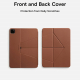 Moft Snap Folio 2nd Gen Magnetic Cover and Stand for iPad / Flexible / Brown
