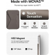 MOFT Magnetic Phone Stand / Built-in Wallet / Supports MagSafe / Taupe 