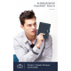 بووك Ambassador لجواز السفر من WiWU / ميزة الحماية من RFID / تصميم انيق / بني    