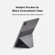 Moft Magnetic Stand for iPad / Gray 