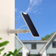 Reolink Solar Panel 2 producing power to charge the security camera – White
