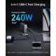 Anker New GaN Prime Charger / 3 Type-C PD & 1 USB / 240W Power
