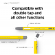 Elago x MONAMI Apple Pencil 2nd Generation Case / Classic Design / Wireless Charging / Yellow