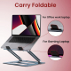 Moxedo Laptop Stand / With Phone Stand / Foldable / Supports Devices Up to 15 Inches