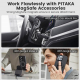 PITAKA MagEZ Pro Case for iPhone 15 Pro / Carbon Fiber / Supports MagSafe / Full Protection
