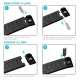 PITAKA Carbon Fiber Link Apple Watch Band / Size 42 & 44 & 45 / Support Apple Watch Ultra