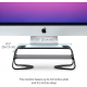 Twelve South Curve Riser Monitor Stand / for iMac and Display / with Storage Shelf