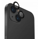 UNIQ Optix Lenses for iPhone 15 and 15 Plus Camera Protection / High Clarity / Midnight Black