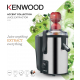 Kenwood Electric Fruit Juicer / Portable / 2 Speed Settings / Black & Silver