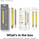 Elago x MONAMI Apple Pencil 2nd Generation Case / Classic Design / Wireless Charging / Yellow