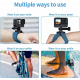 Telesin Action Camera Wrist Strap / Rotates 360 Degrees / Can be Mounted in Multiple Positions