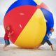 كرة شاطئ عملاقة قابلة للنفخ / حجم 1.5 متر