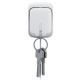 Rolling Square TAU Compact Power Bank / Used As A Keychain / Buit-in Wires / White