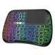 Porodo Wireless Keyboard / Built-in Mouse / Mini Size / Battery-operated / Arabic & English