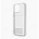 Uniq Hybrid Air Fender ID Case for iPhone 15 Pro Max / Drop Resistant / + Card Holder / Transparent
