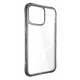SwitchEasy Alos Case for iPhone 15 Pro Max / Supports MagSafe / Transparent with Black Frame