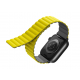 UNIQ Revix Reversible Magnetic Apple Watch Strap / Size 44 & 45 / Yellow & Grey