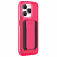 AmazingThing Titan Pro Case for iPhone 15 Pro Max / Supports MagSafe / Grip + Stand + Wallet / Pink
