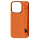 Double A iPhone 14 Pro Leather Case / Qatari Brand / Built in Handle / Orange