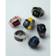 Uniq Band for Apple Watch Size 42 / 44 / 45 / 49 / Elegant steel / Adjustable length / Orange 