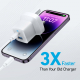 Anker PD Charger Bundle / With Dual Ports and Anker Type-C to iPhone PD Cable / 1 Meter 