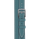 ساعة ابل Hermes الجيل ال 9 / ستيل مع سير دبل تور جلد لون Blue Jean / حجم 41 