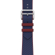 سير ساعة ابل اصدار Hermes / سنقل تور Woven Nylon / لون Navy + Rouge H / حجم 41  