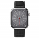 Apple Watch SwitchEasy Flex Woven Band / Sizes 38 / 40 / 41 / Sporty + Elegant / Black + Gray