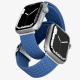 Levelo Crisben Braided Watch Strap / 44 - 45 - 49 Size / Blue